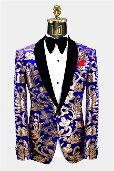 royal blue prom suit